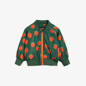 Strawberries Baseball Jacket-image-5
