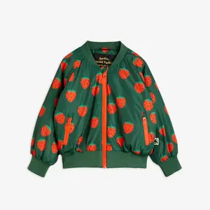 Strawberries Baseball Jacket-image-0
