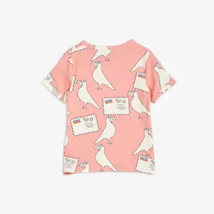 Pigeons T-Shirt Rosa-image-1