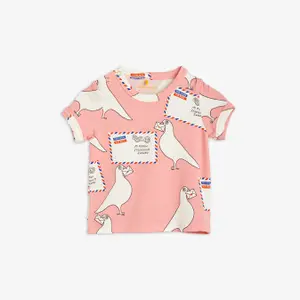 Pigeons T-Shirt Rosa-image-3