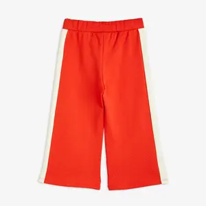Book Club Embroidered Sweatpants Red-image-1