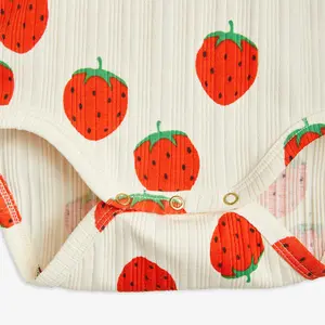 Strawberries Long Sleeve Bodysuit-image-3