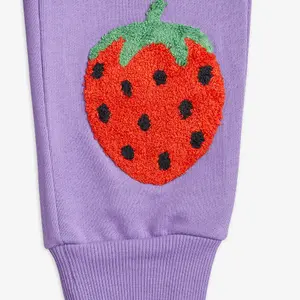 Strawberry Embroidered Sweatpants-image-2