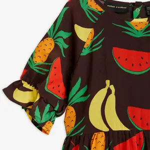Fruits Woven Dress-image-2