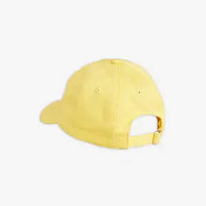 Pigeon Embroidered Cap Yellow-image-1