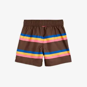 Stripe Swim Shorts-image-1