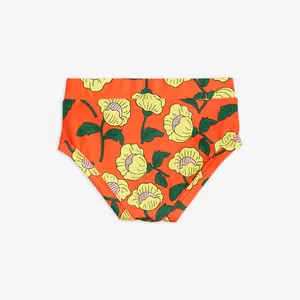 Flowers High Waisted Swim Pants-image-1