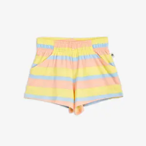 Pastel Stripe Shorts-image-0