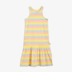 Pastel Stripe Klänning-image-0
