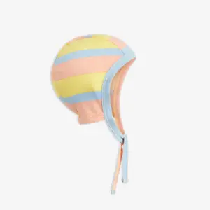 Pastel Stripe Baby Hat-image-0