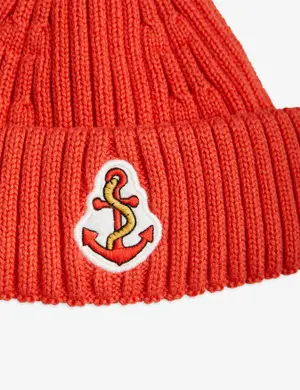 Anchor Stickad Beanie-image-2