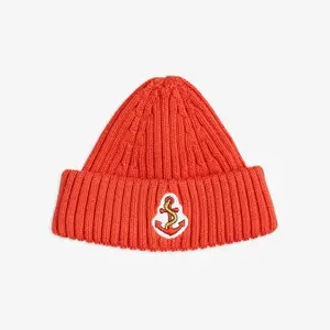 Anchor Stickad Beanie-image-0