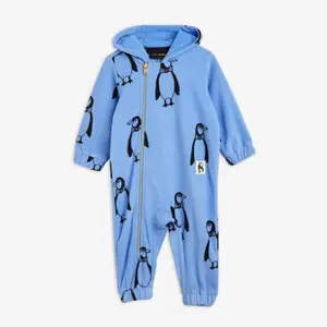 Penguin Fleece Onesie-image-0