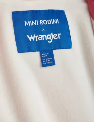 M.Rodini x Wrangler Vadderad Jacka Rosa-image-6
