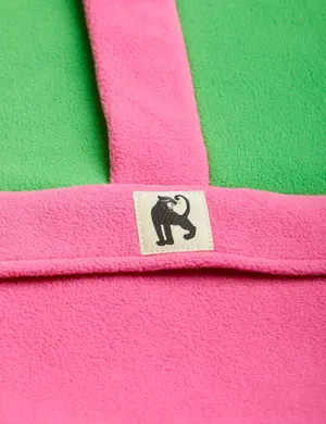 Fleece Panel Fleecetröja Med Dragkedja-image-2
