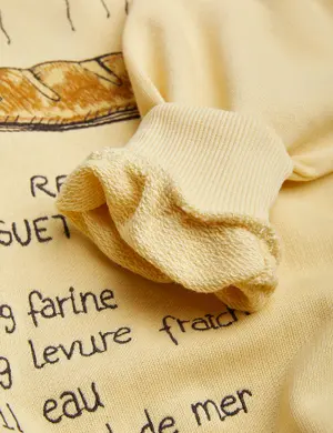 Baguette Embroidered Sweatshirt-image-3