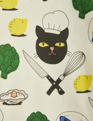Chef Cat Långärmad T-Shirt-image-2