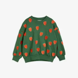 Strawberries Broderad Sweatshirt-image-0