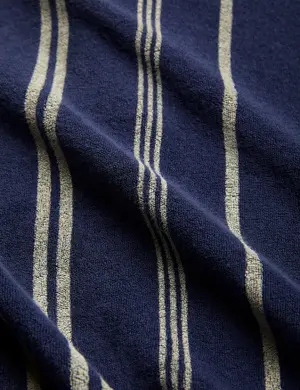 Upcyclad Stripe Halfzip Sweatshirt-image-4