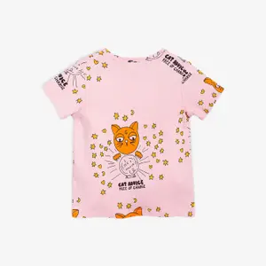 Cat Advice T-shirt Rosa-image-1