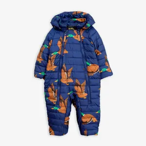 Wild Duck Babyoverall Blå-image-0