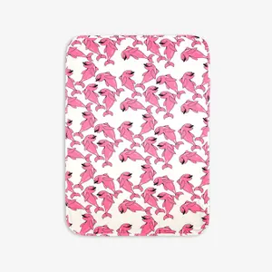 Dolphin Baby Blanket Pink-image-0
