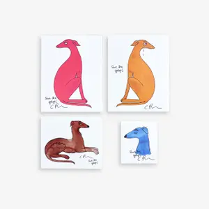 4-pack Wall Art Posters Save the Galgo-image-0