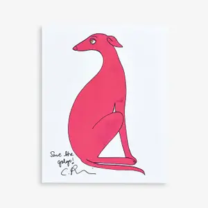 4-pack Wall Art Posters Save the Galgo-image-4