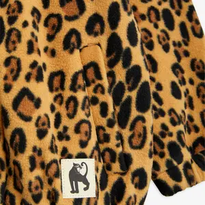 Leopard Fleece Jacket-image-2