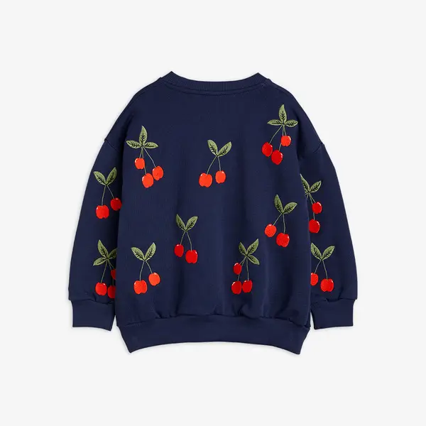Cherry Embroidered Sweatshirt-image-1