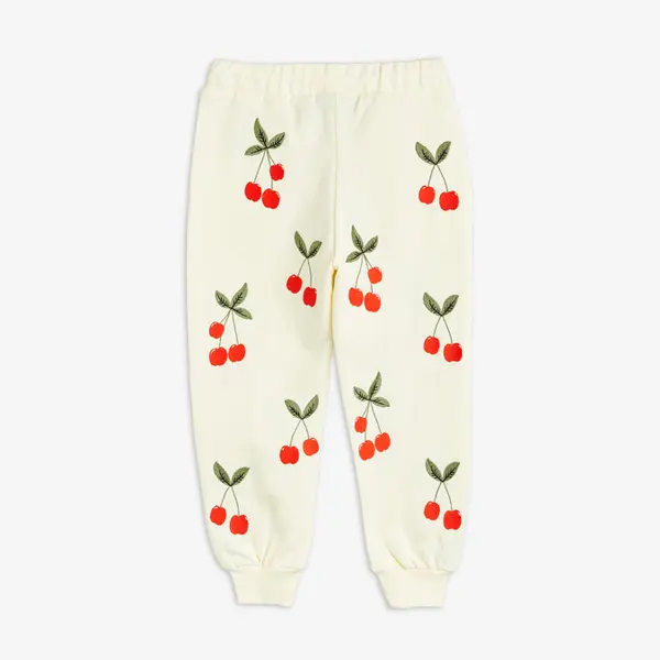Cherry Embroidered Sweatpants-image-1