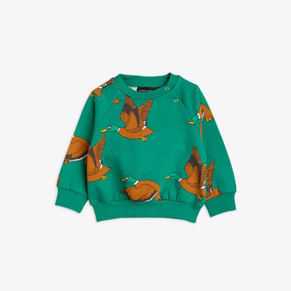 Ducks Sweatshirt Green-image-4