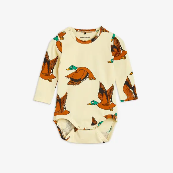 Ducks Long Sleeve Bodysuit-image-0