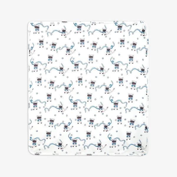 Siamese Cat Baby Blanket-image-0