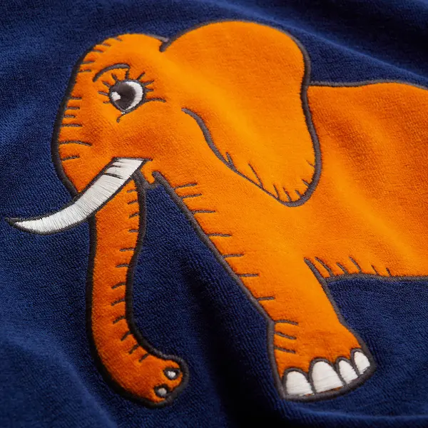 4 Elephants Terry Sweatshirt-image-2