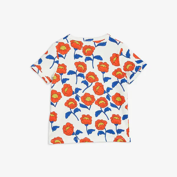 Flowers T-Shirt Red-image-1