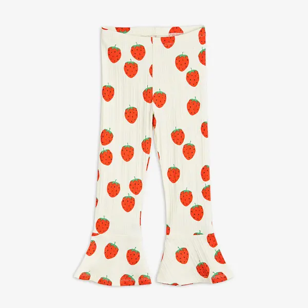 Strawberries Flared Trousers-image-0