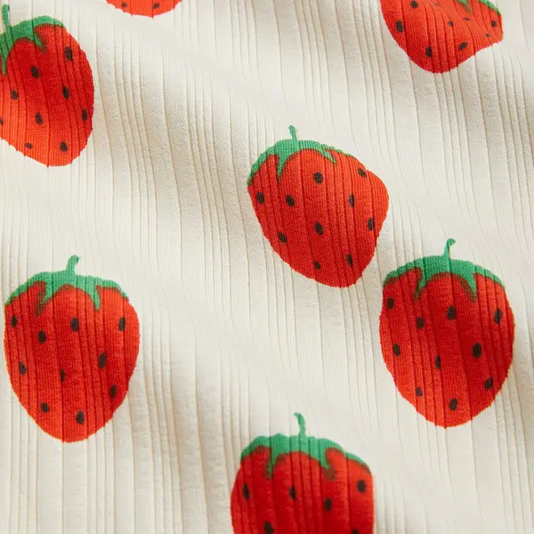 Strawberries Long Sleeve Bodysuit-image-4