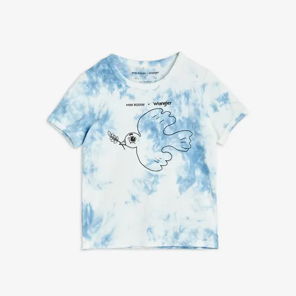 M.Rodini x Wrangler T-shirt Blå-image-0