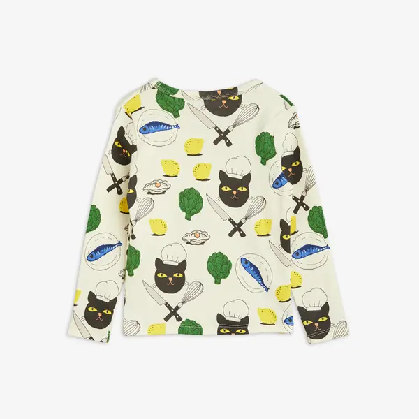 Chef Cat Long Sleeve T-Shirt-image-1