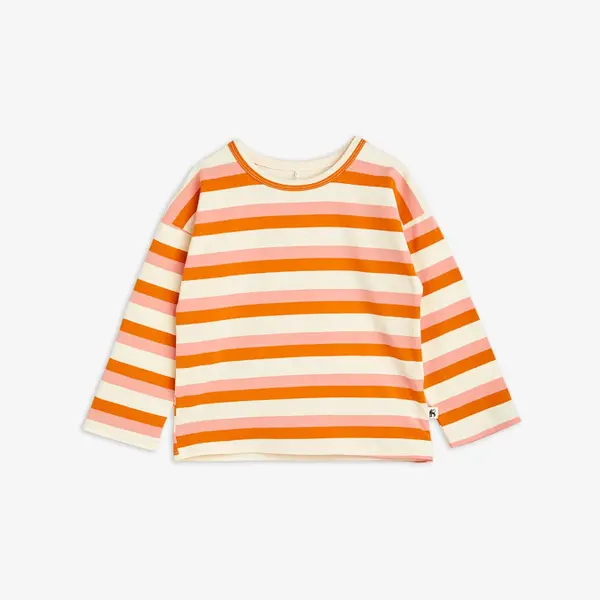 Stripe Långärmad T-Shirt-image-0