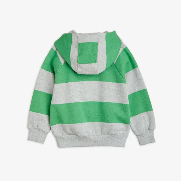 Stripe Zip Hoodie-image-1