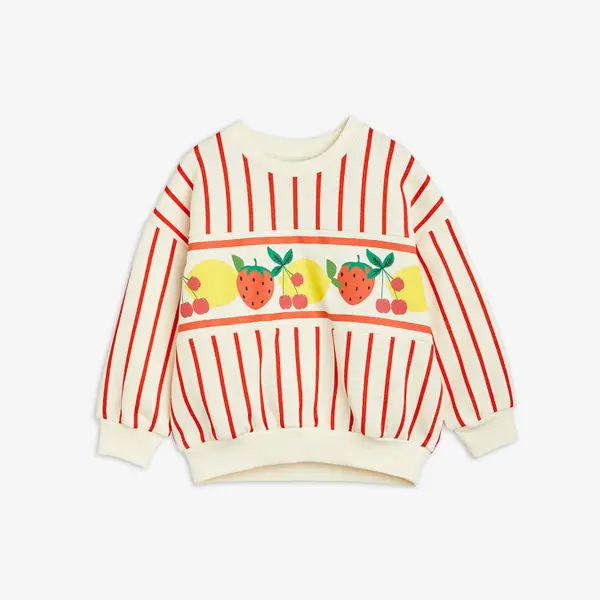 Fruits Stripe Sweatshirt-image-0