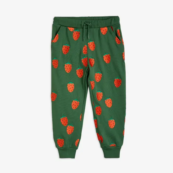 Strawberries Broderade Sweatpants-image-0