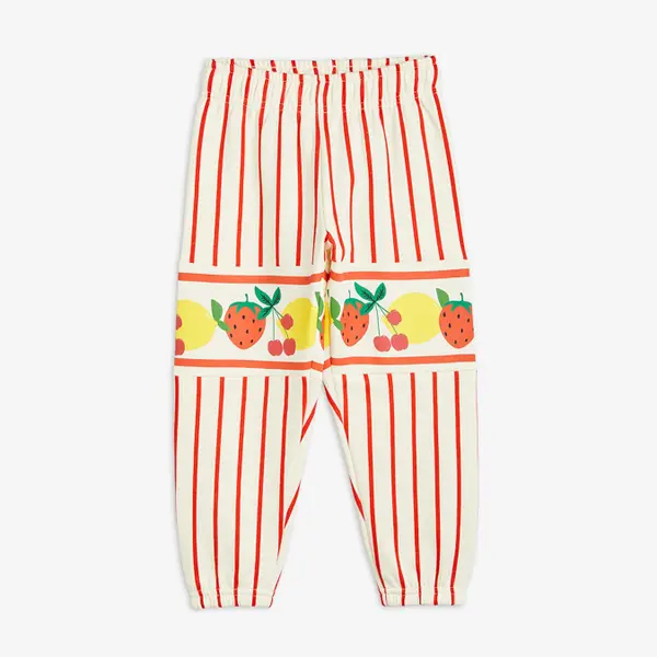 Fruits Stripe Sweatpants-image-0
