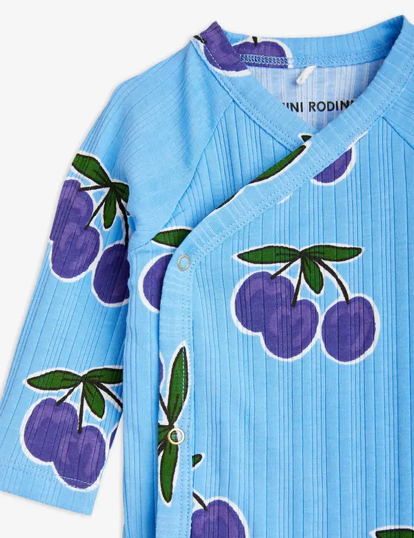 Plum Wrap Bodysuit-image-2