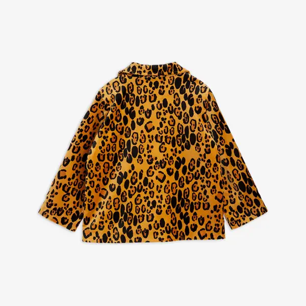Leopard Velvet Blazer-image-1