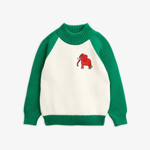 Elephant knitted sweater-image-0